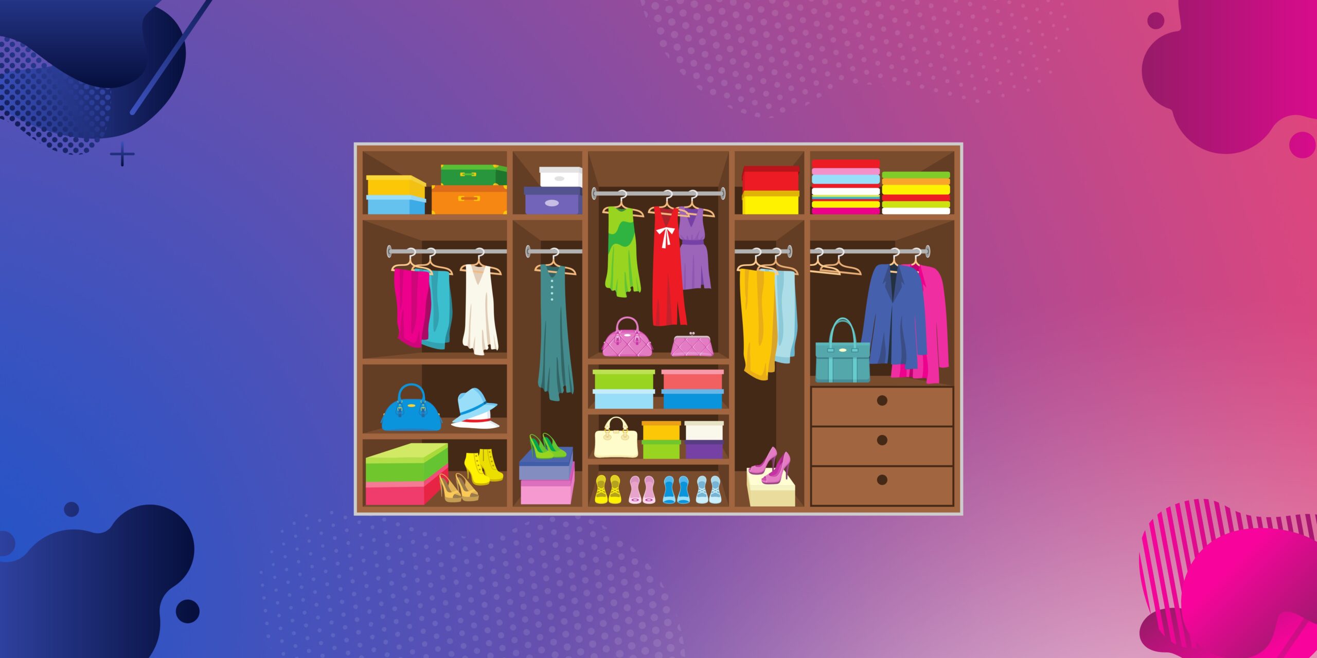features for custom made wardrobe