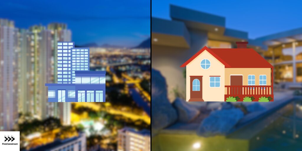 Landed Property or High Rise: The Pros and Cons - Five Construct