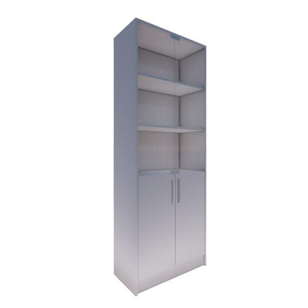 High Cabinet With Swing Glass Door 2100H Mm