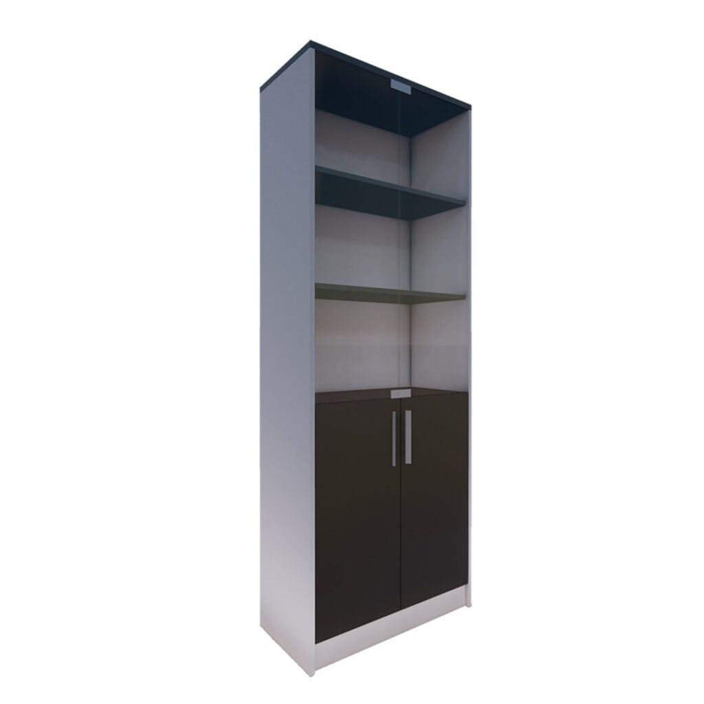 High Cabinet With Swing Glass Door 2100H Mm