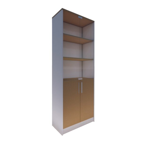 High Cabinet With Swing Glass Door 2100H Mm