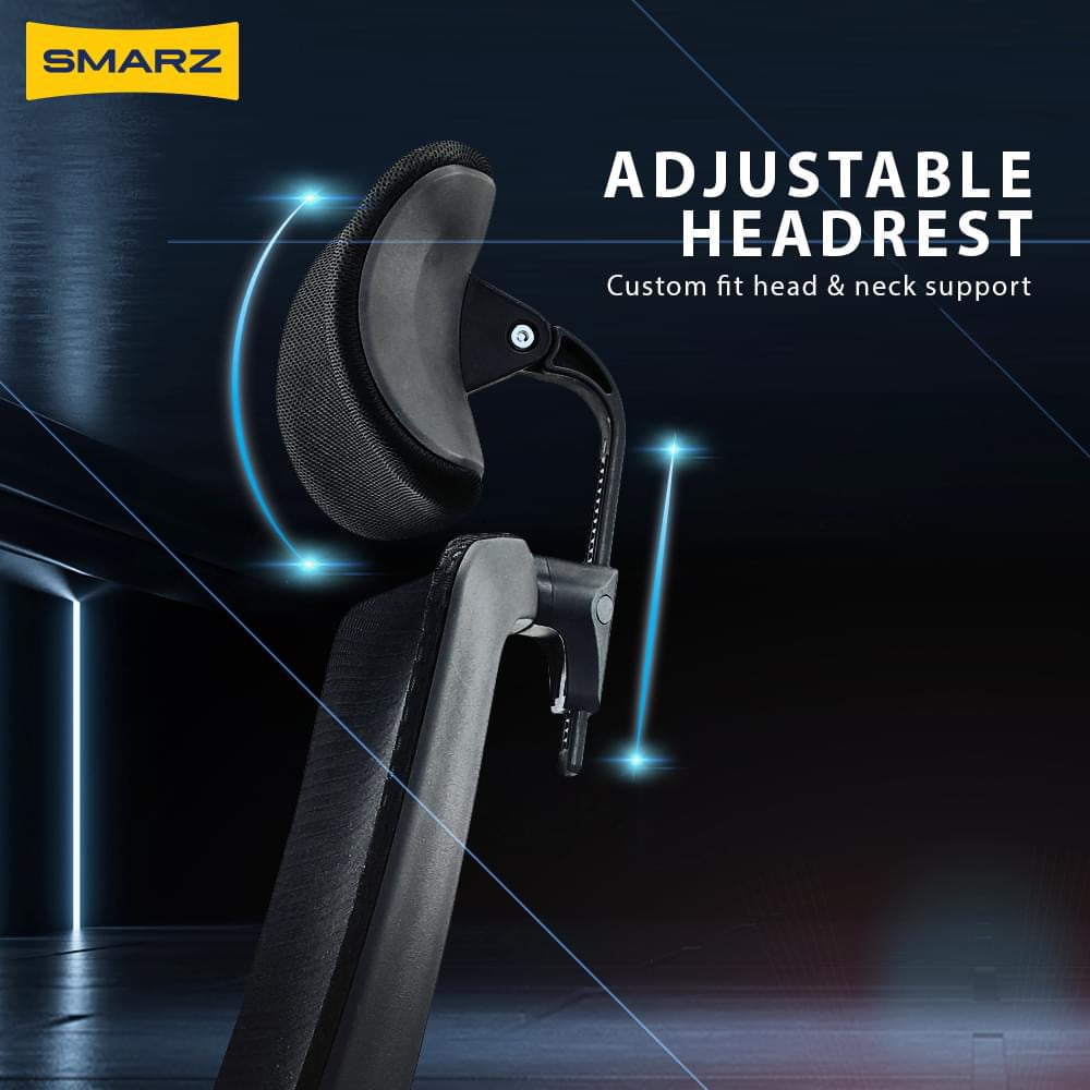 Dorzaal Ergonomic Chair (Rich Black)