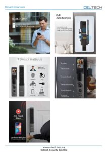 D9 3D Facial Recognition Smart Lock