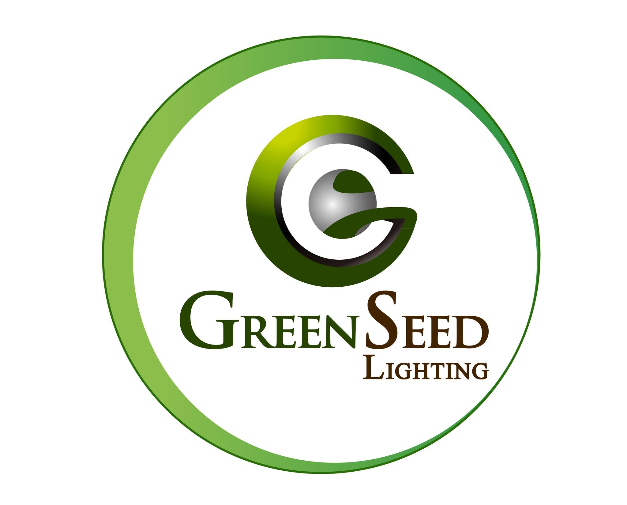 Greenseed Lighting logo.