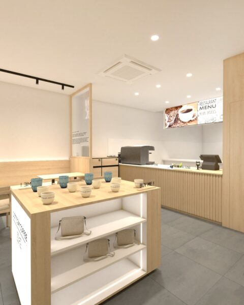 Design & build for commercial office, gym, clinics, and F&B outlets.